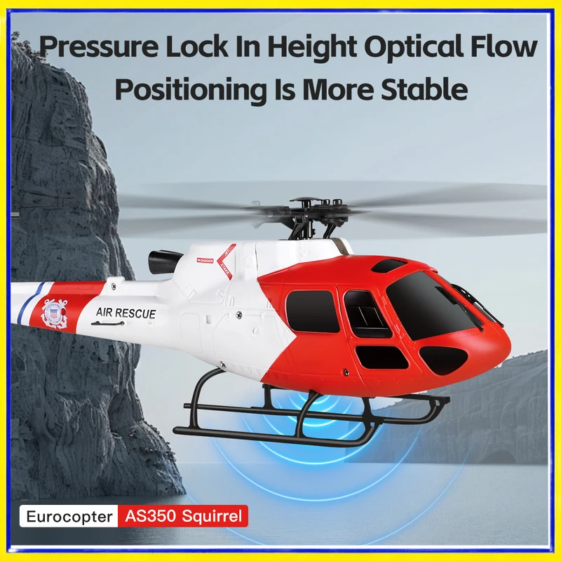 Wltoys K150 Helicóptero radiocontrol infantil – AS350 Squirrel - imagen 3