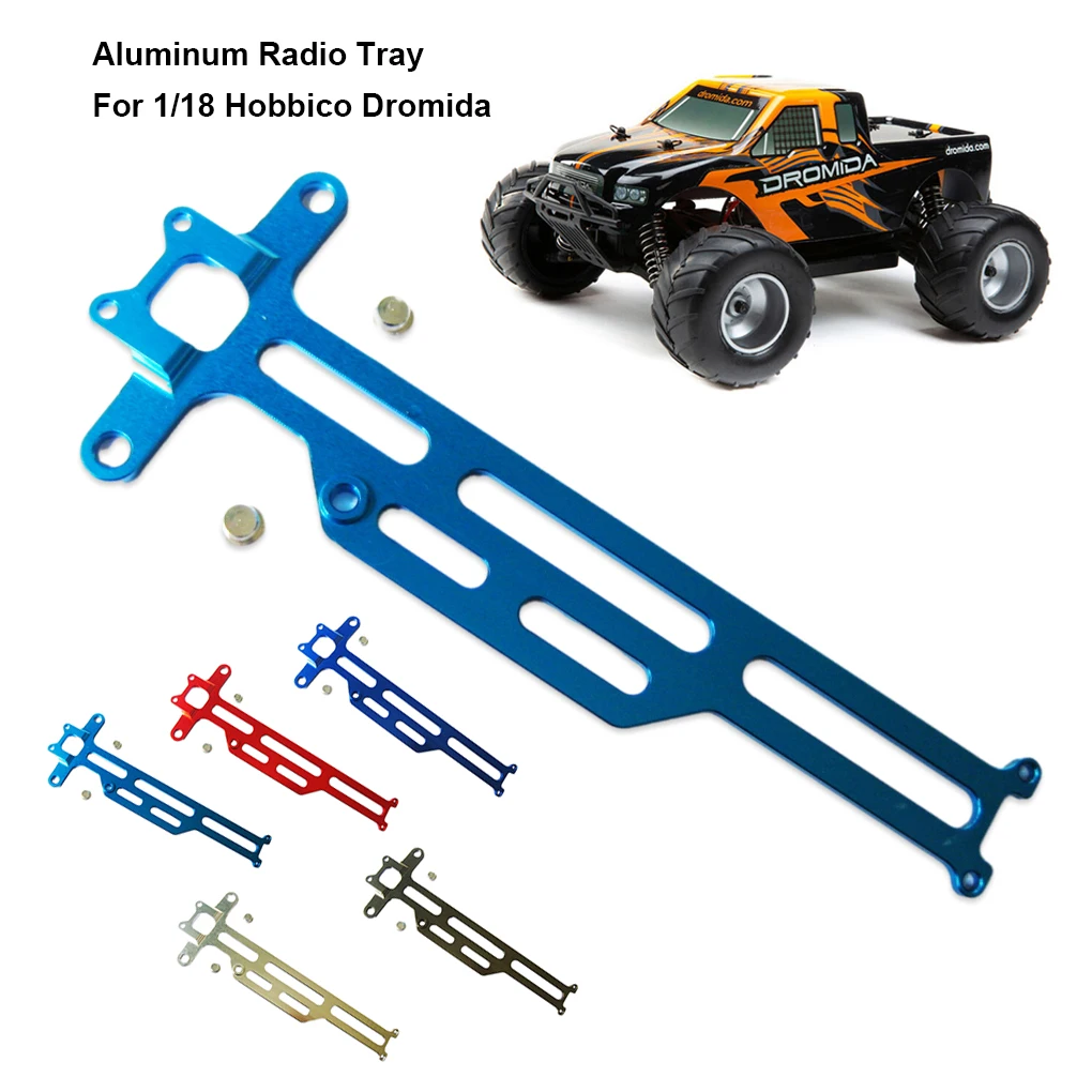 Bandeja de Radio resistente para camión teledirigido, accesorio para 1/18 RC Revel 24540 Scorch Hobbico Dromida BX/MT - imagen 5