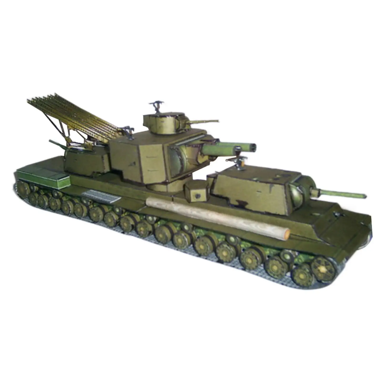 1/50 Ussr Armoured Fighting Vehicle, 3D Puzzle Building Kits Collectables Crafts Handmade Tank Paper Model,