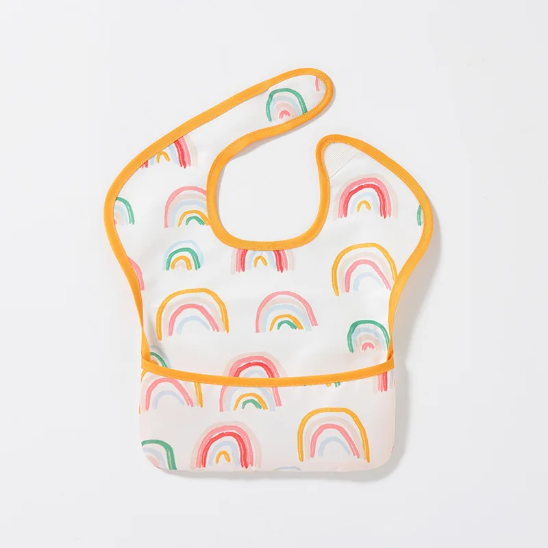 Babero impermeable con estampado infantil para bebé – Cierre regulable - imagen 4
