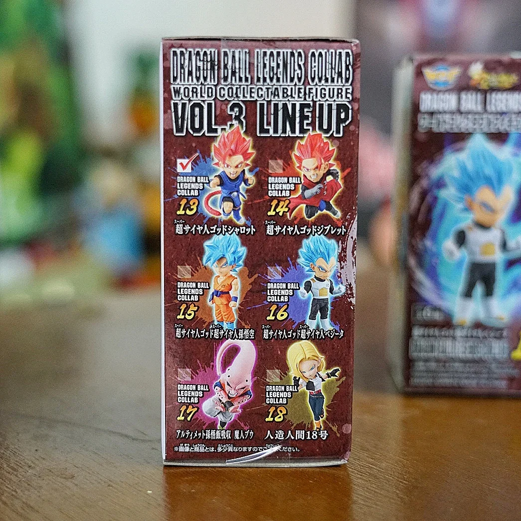 BIG9 WCF Dragon Ball Aciton Figura Vol3 Cyborg No.18 Fierce Battle Legend Lc Buu Spot Modelo de juguete limitado - imagen 3