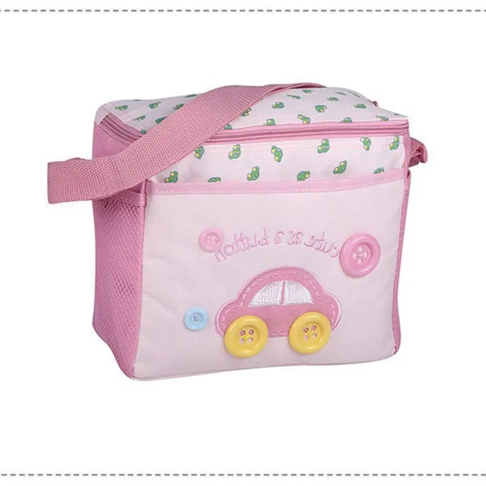 Conjunto de bolsa de pañales de gran capacidad, bolso de lactancia para bebé, bandolera, artículos esenciales para el parque de salida para padres