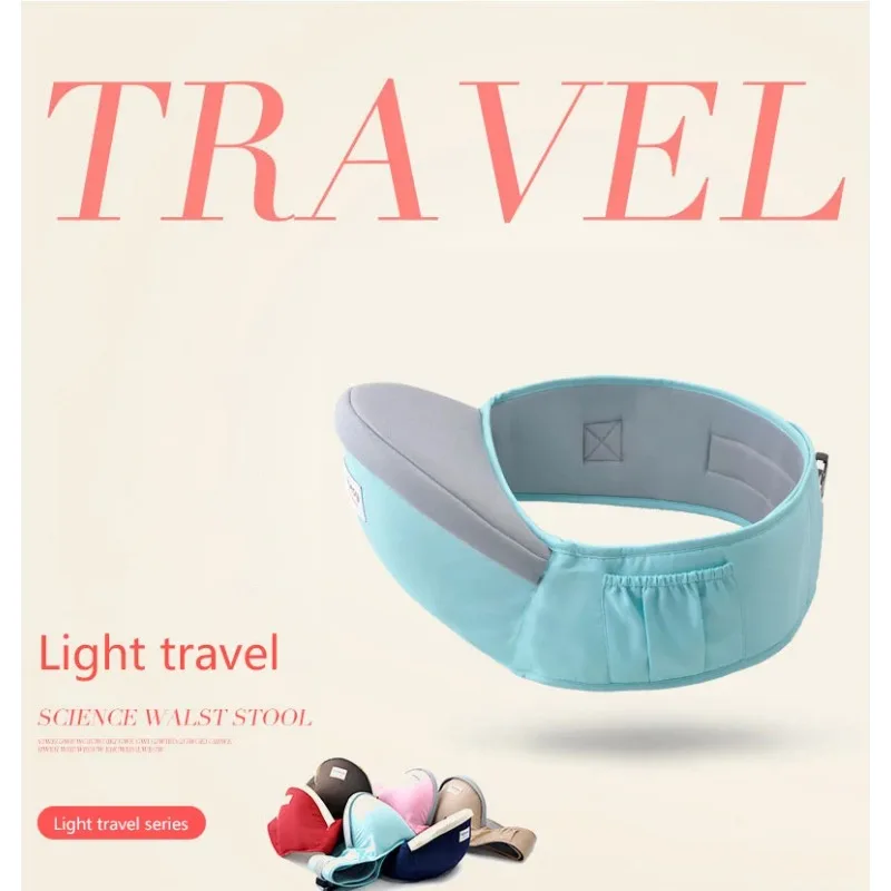 Correas de hombro para bebé, taburete portátil, tabla de algodón para cintura, correas de hombro para bebé, almohadilla para dormir, herramienta calmante para todas las estaciones - imagen 5