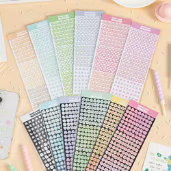 Pegatinas de letras redondas para niños – Decorativas y coloridas