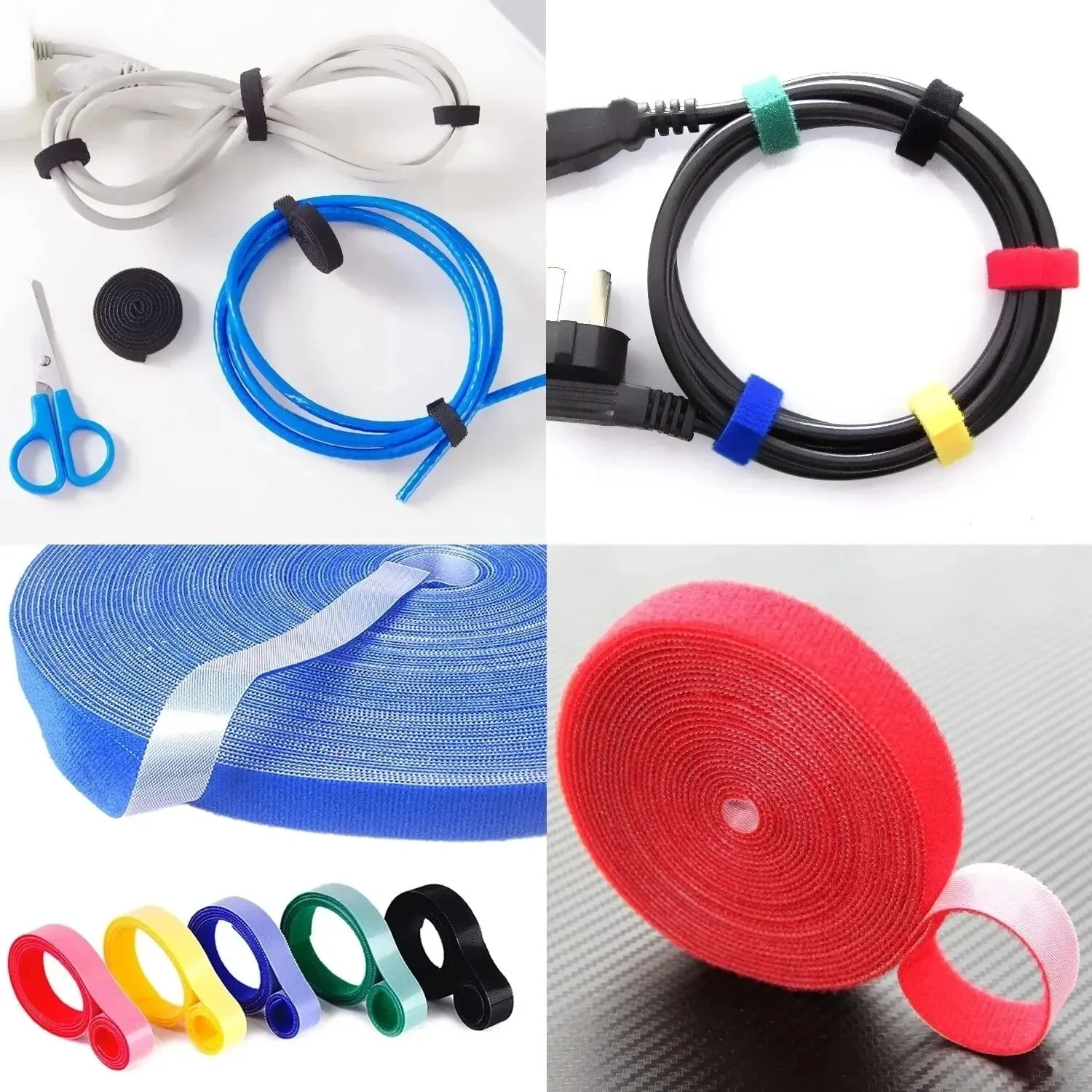 Organizador cables reutilizable infantil – Cincha enrolladora para tablets - imagen 5