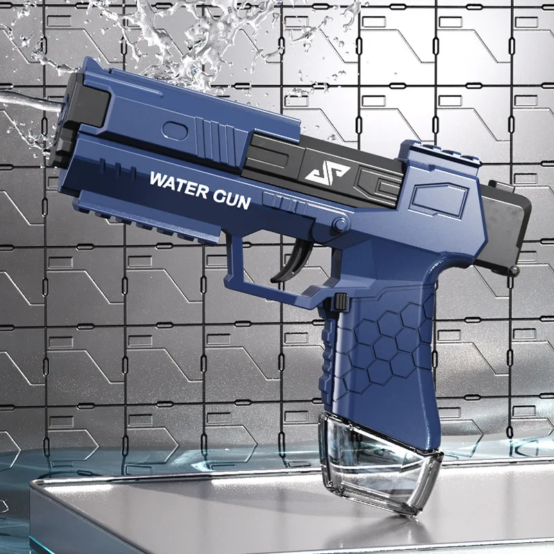 Pistola de agua ráfaga manual para batallas veraniegas - imagen 4