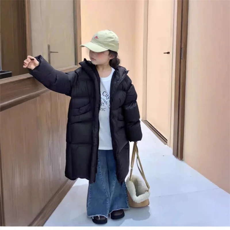 Abrigo acolchado con capucha para niños y niñas – invierno cálido - imagen 4