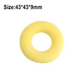 5pcs Cream yellow