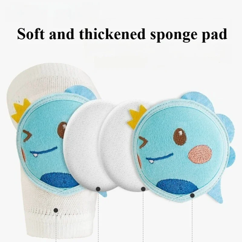 Rodilleras para gatear para bebé, rodillera anticaída para bebé, Protector de rodilla antideslizante, coderas para gatear, calentadores de piernas de seguridad para bebé - imagen 2