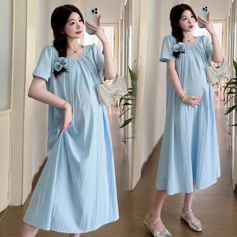 Vestido maternity de verano – Transpirable y ligero - imagen 3