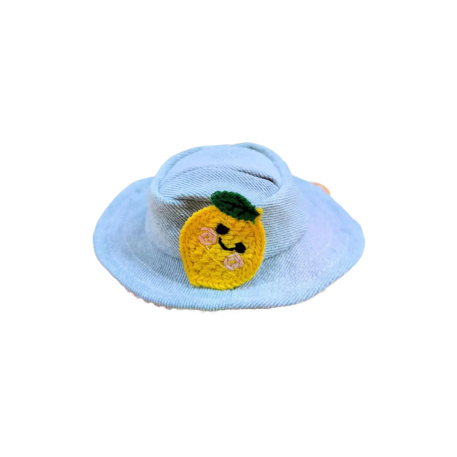 Fruit Cowboy Hat Coordination for Kids Birthday Gift Doll Hat for 17cm Dolls