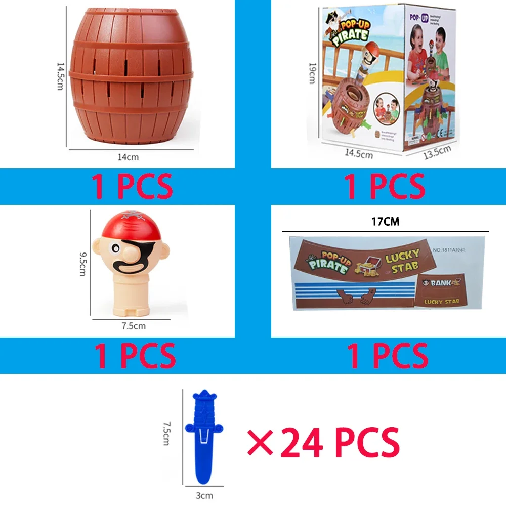 Rompecabezas 3D de espada pirata antiestrés para niños - imagen 4