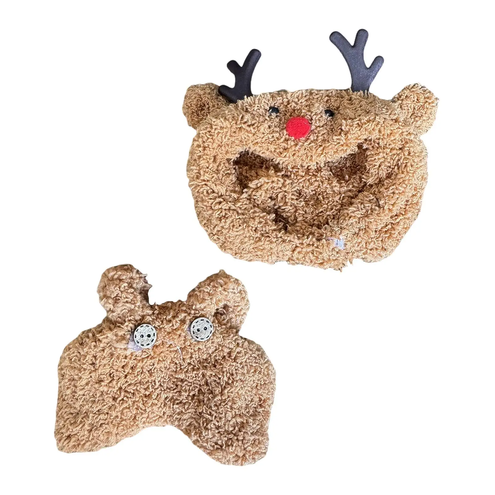 Plush Doll Playsuit for Kids Model Accessories Birthday Gifts Hands on Coordination Pendant Doll Costumes Dress up for 17cm Doll