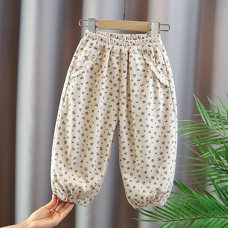 Nueva ropa de primavera y otoño para bebés, ropa para niñas, pantalones para niños pequeños, disfraz informal de moda, pantalones para niños, ropa deportiva infantil - imagen 4