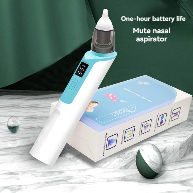 Aspirador nasal eléctrico para bebé – succión suave y segura