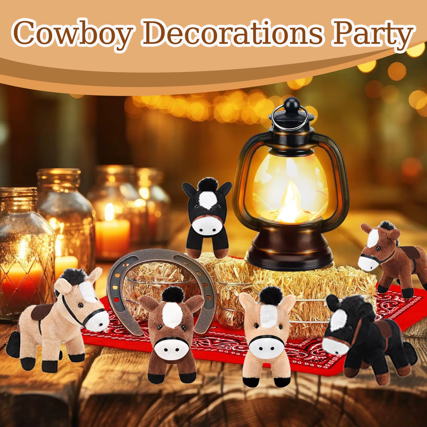 Peluche de pie caballo – recuerdo de fiesta para cumpleaños - imagen 3
