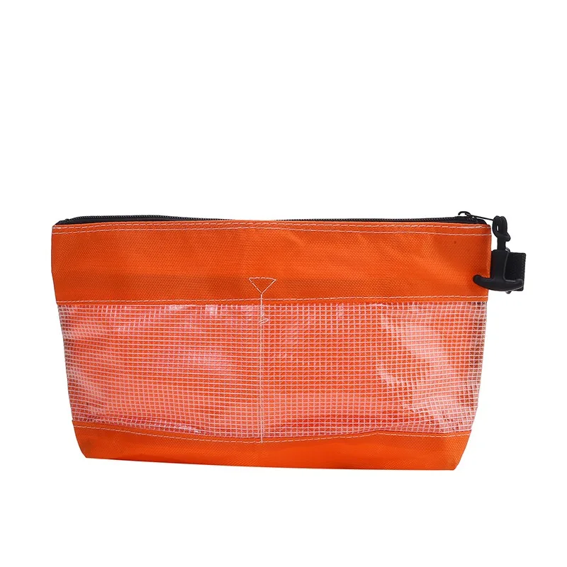 Bolsa de almacenamiento impermeable, bolsa de herramientas de PVC transparente, Kit de Hardware antiestático, bolsa de piezas portátil, bolsa de trabajo práctica multifuncional - imagen 5