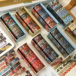 Cintas de papel decoradas serie Ukiyoe – Pack artesanal estilo japonés