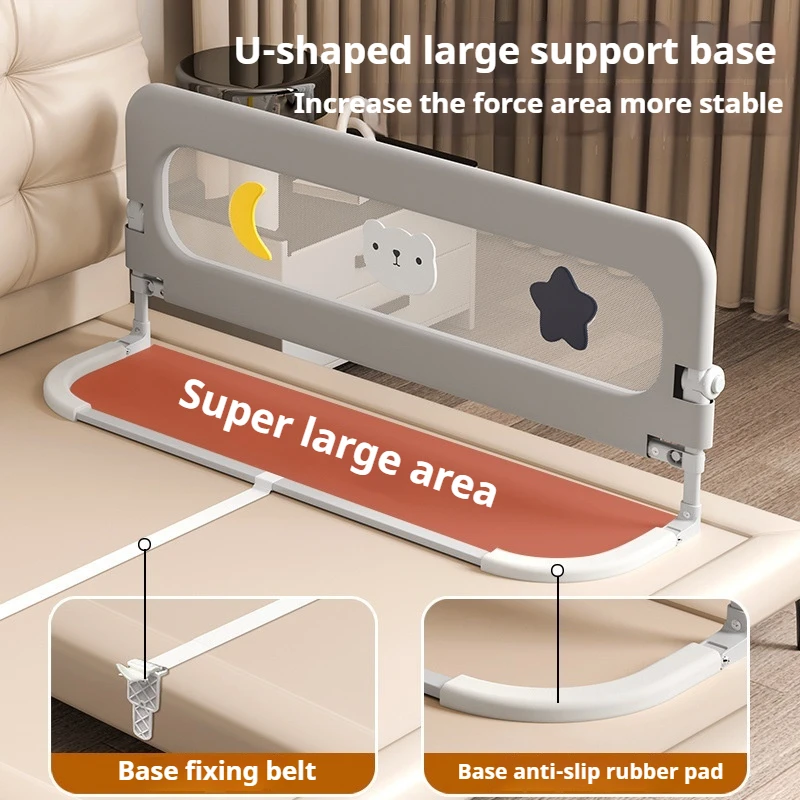 Protector antivuelco transpirable para riel de cuna - imagen 5
