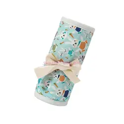 Almohadilla parachoques para cuna bebé de algodón transpirable