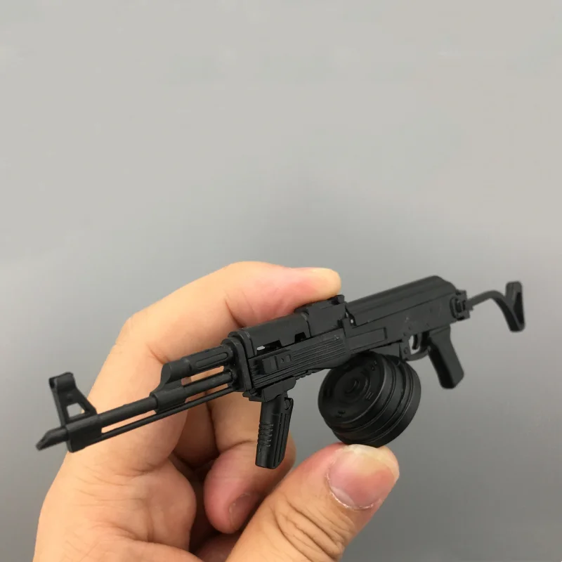 Conjunto de Rifle automático AK47 akm a escala 1/6, Kit de modelo de arma, accesorios de soldado