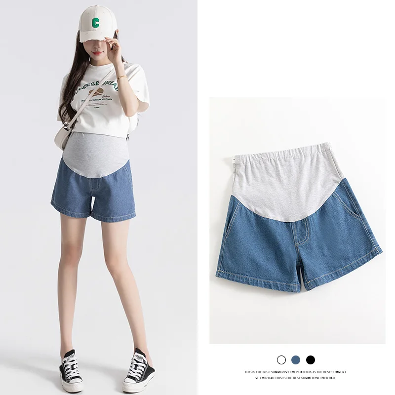 Pantalones vaqueros cortos maternity – Cómodos y frescos - imagen 5