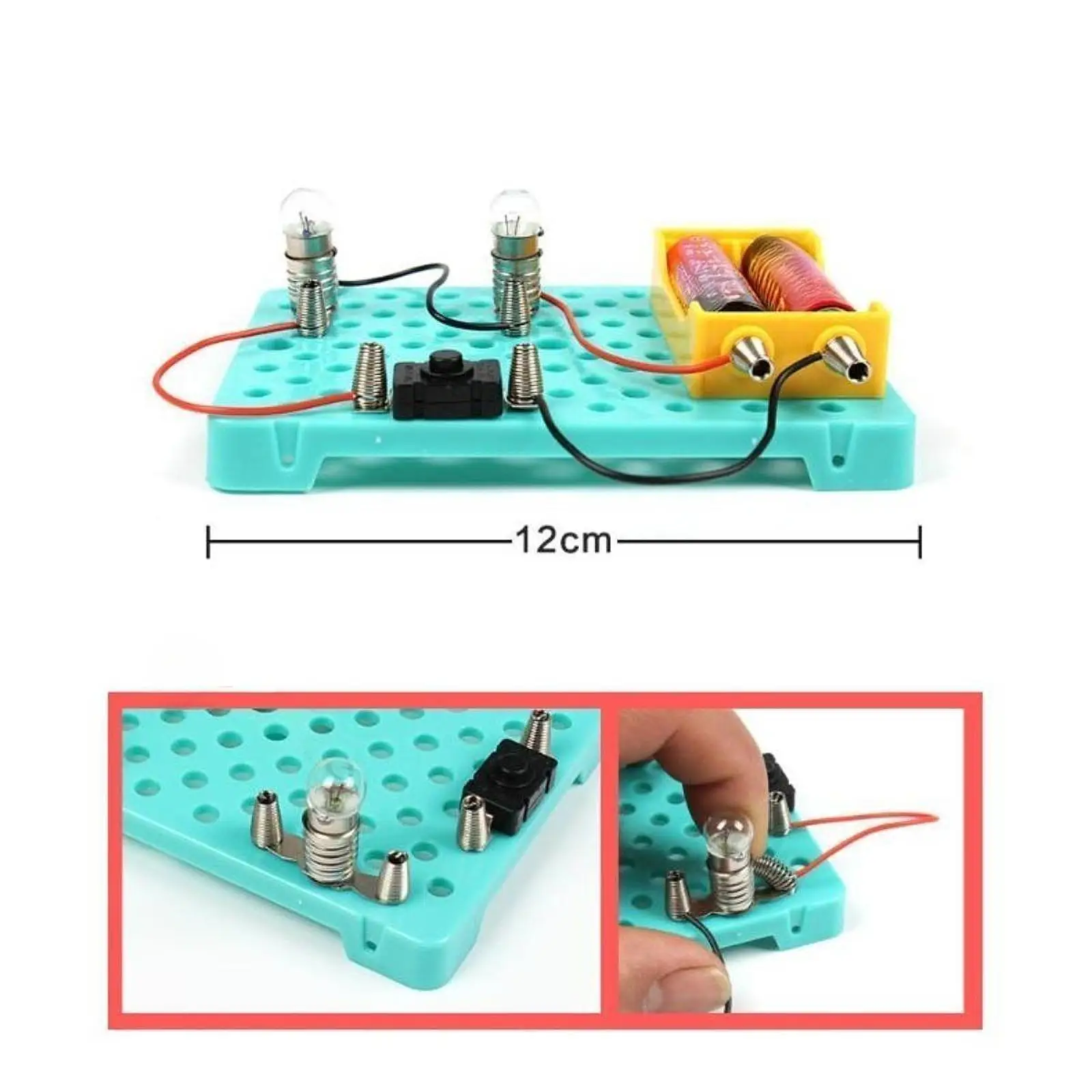 Experiment of Circuit Toy Kit Easy to Assemble Easy to Use Hands-on Ability Toy Science Kits for Teaching Classroom Children