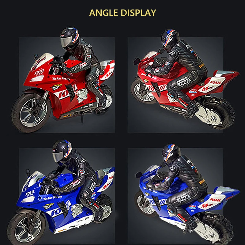 Moto radiocontrol todoterreno autoequilibrada para niños - imagen 4