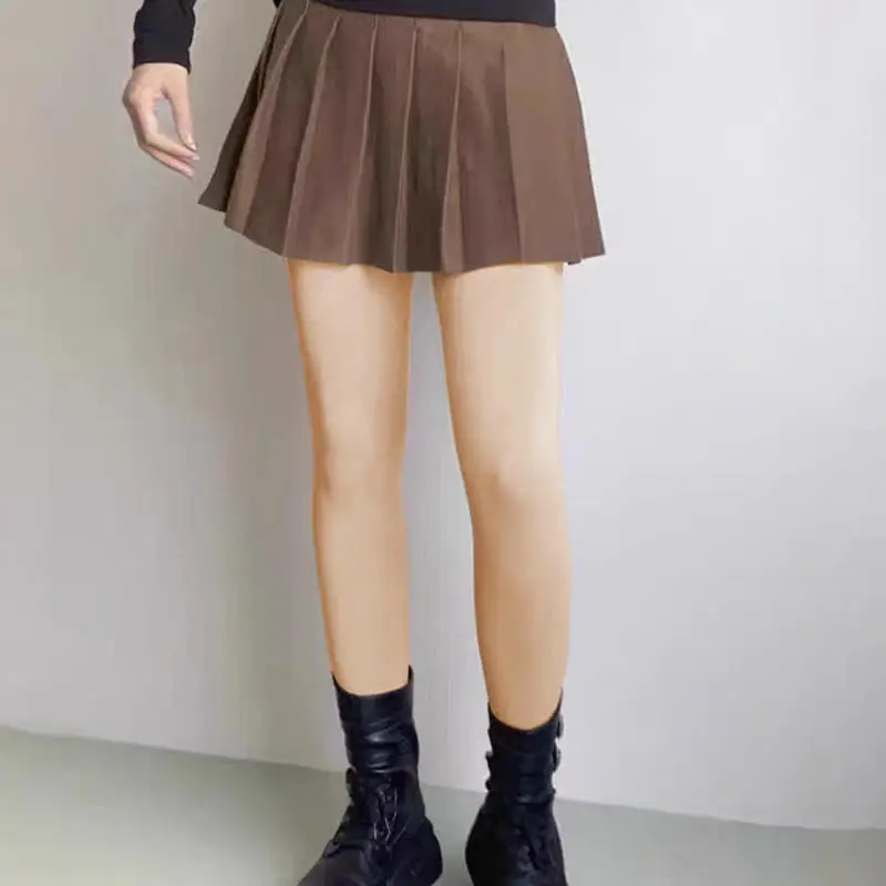 Calcetines largos hasta la rodilla con almohadilla de silicona, calcetines antideslizantes hasta el muslo, medias cálidas de tubo alto para otoño e invierno - imagen 3