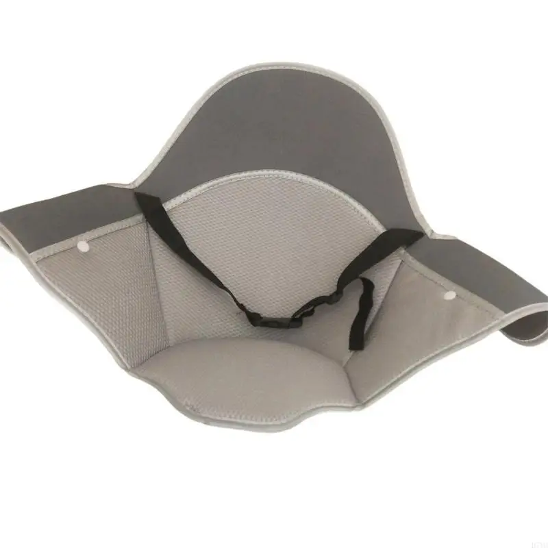 Cojín para asiento cochecito con diseño envolvente completo D7YD, tela poliéster suave calidad, transpirable, a - imagen 3