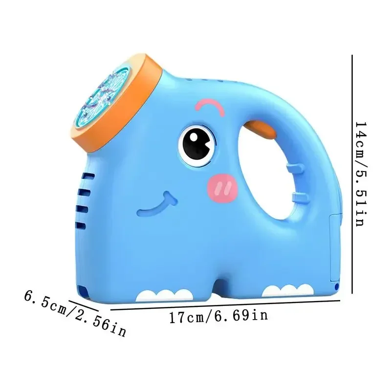 Máquina burbujas automática caballito de mar dibujos animados niños - imagen 2