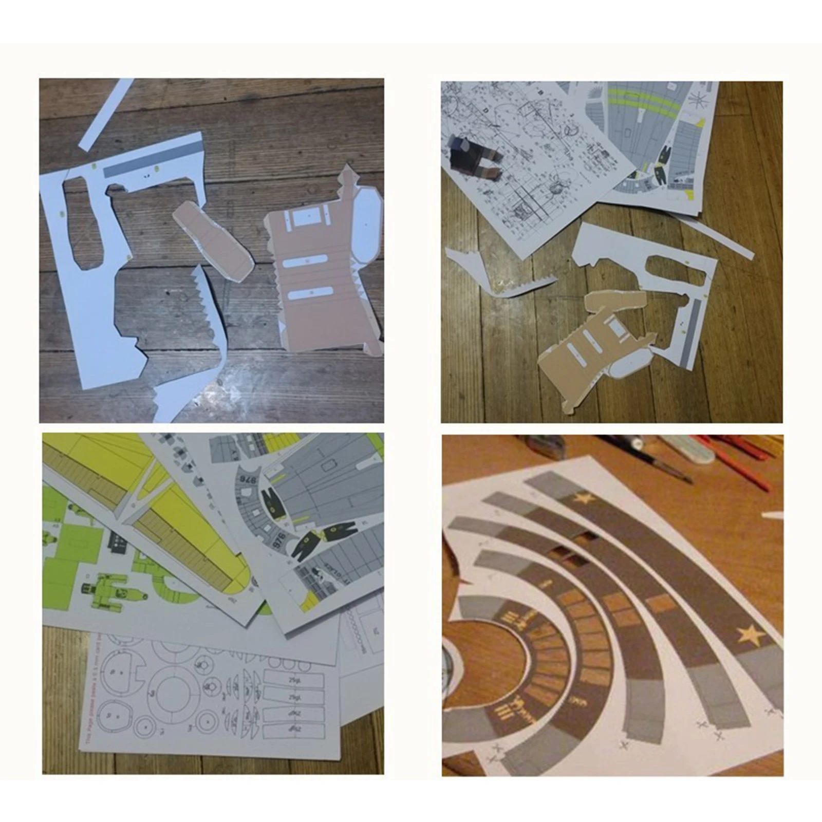 Kit de construcción de modelo de barco de papel, rompecabezas 3D, artesanía artesanal, bricolaje, decoración de dormitorio - imagen 2