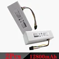 2PCS 12800mAh