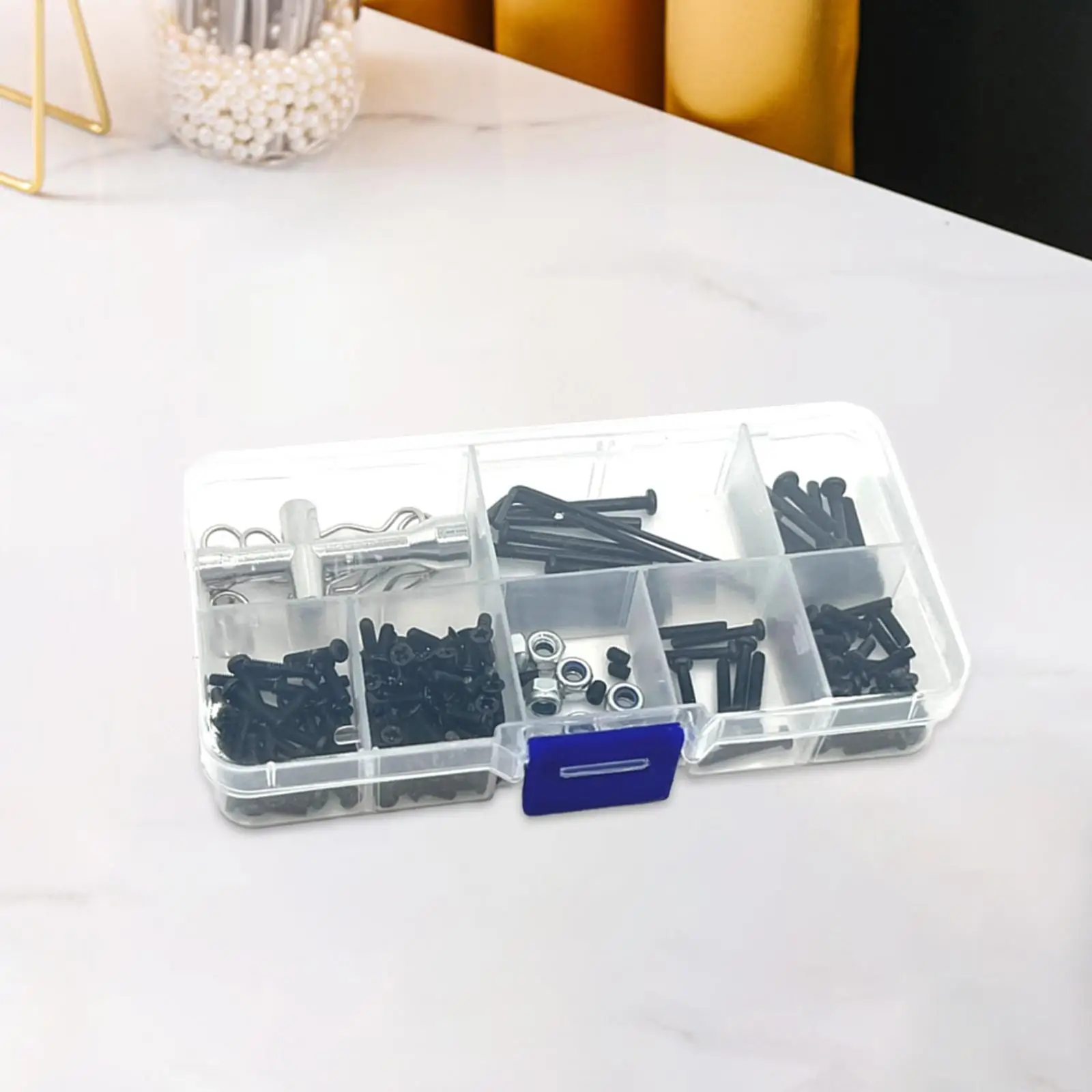 183Pcs RC Car Screws Kits Fasteners Replacement Assorted for 1/14 14301 14302 14303 RC Car Crawler Model Truck Vehicle Accessory