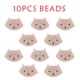 10pcs rose brown