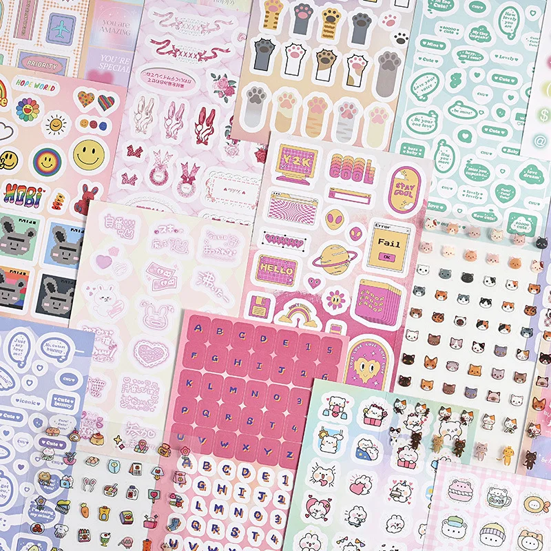 Mind Space Pegatinas infantiles para manualidades y álbum de recortes - imagen 2