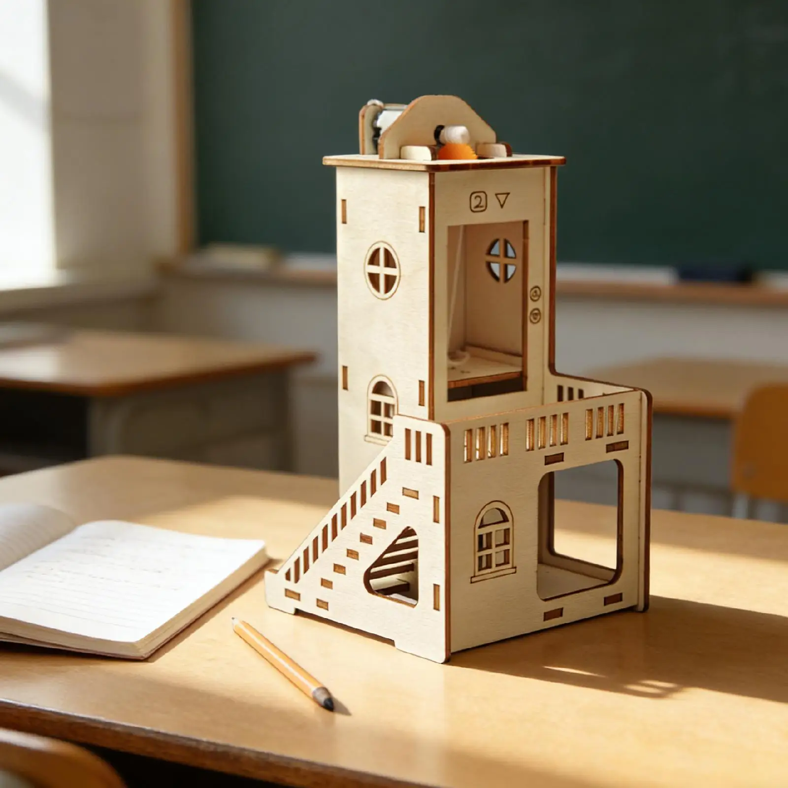Kit de montaje de ascensor para niños – Juguete científico educativo - imagen 5