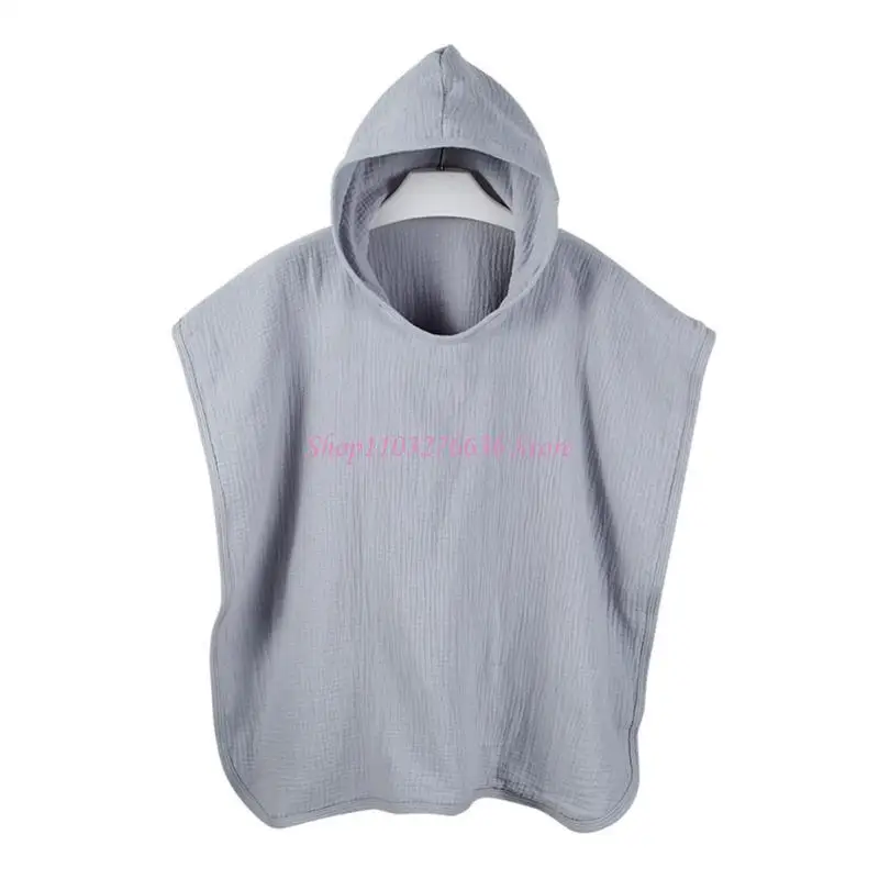 Toalla baño con capucha bebé R6FD para niños pequeños recién nacidos manta baño absorbente fuerte - imagen 3