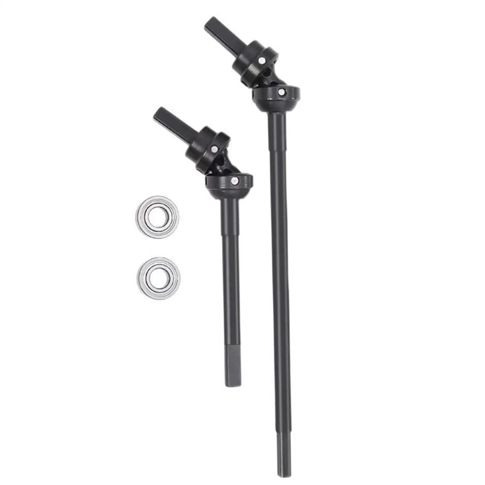 2 Pieces RC Car Drive Shaft Replacements Professional RC Vehicle Axles Spare Part for SCX10 III 1/10 DIY Accessories Spare Parts