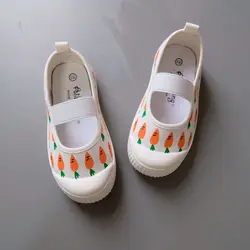 Zapatos de lona antideslizantes para niños, suela cómoda al andar