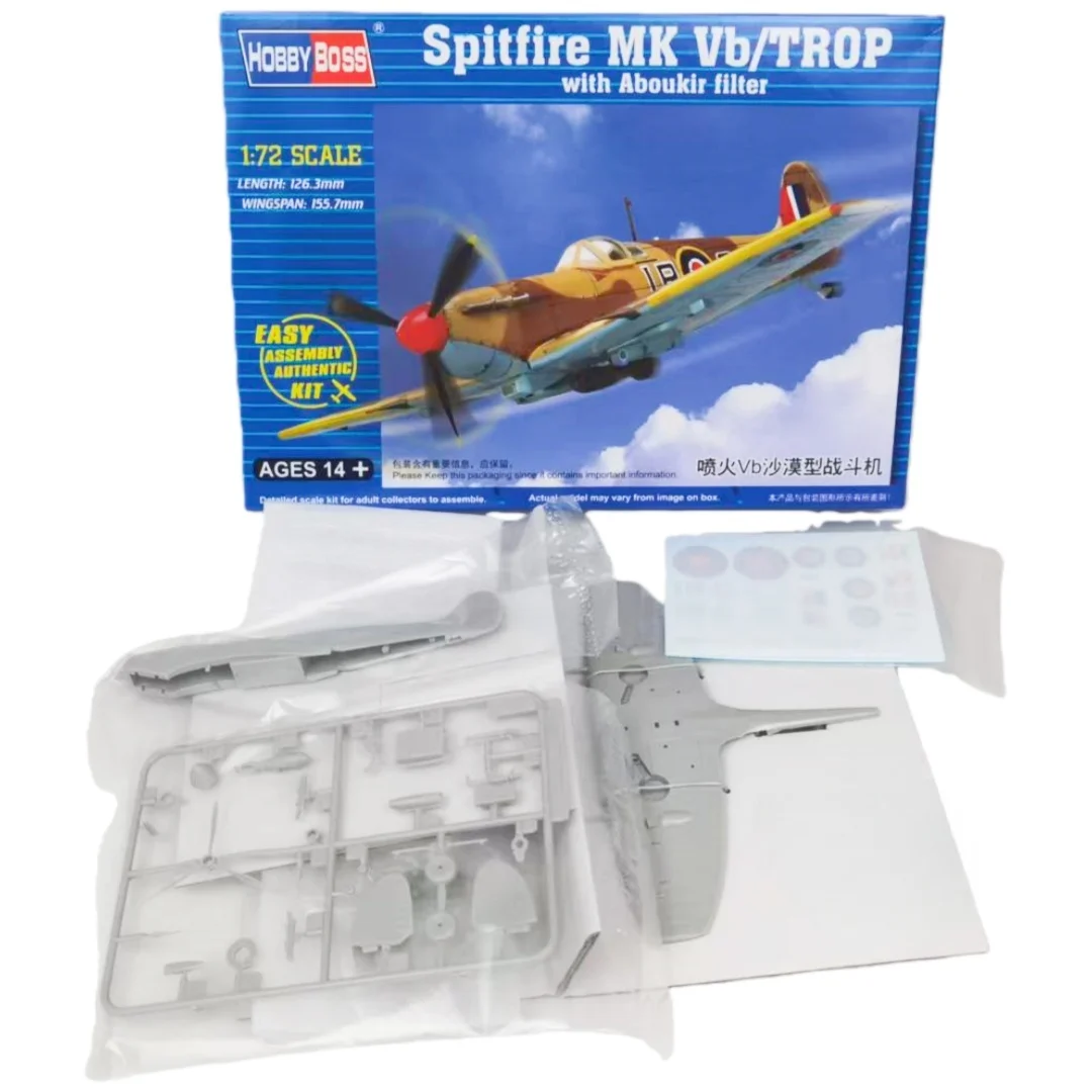 Trumpeter Spitfire: modelo de avión para montaje infantil seguro - imagen 2