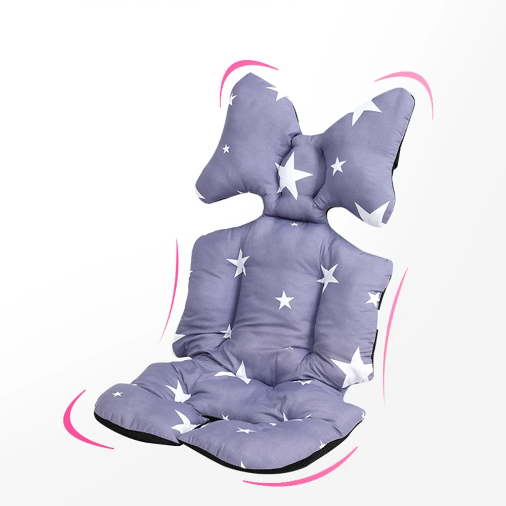 Protector de asiento para cochecito de bebé – Cojín de algodón - imagen 2