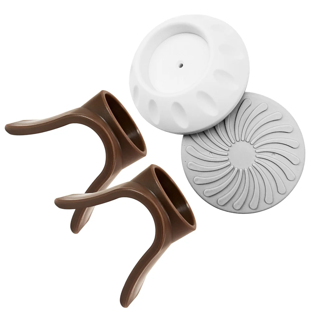 Almohadillas protectoras de pared para bebé, amortiguador de seguridad para mascotas, taza de parachoques de pared para puerta, escaleras, valla, 4 Uds.