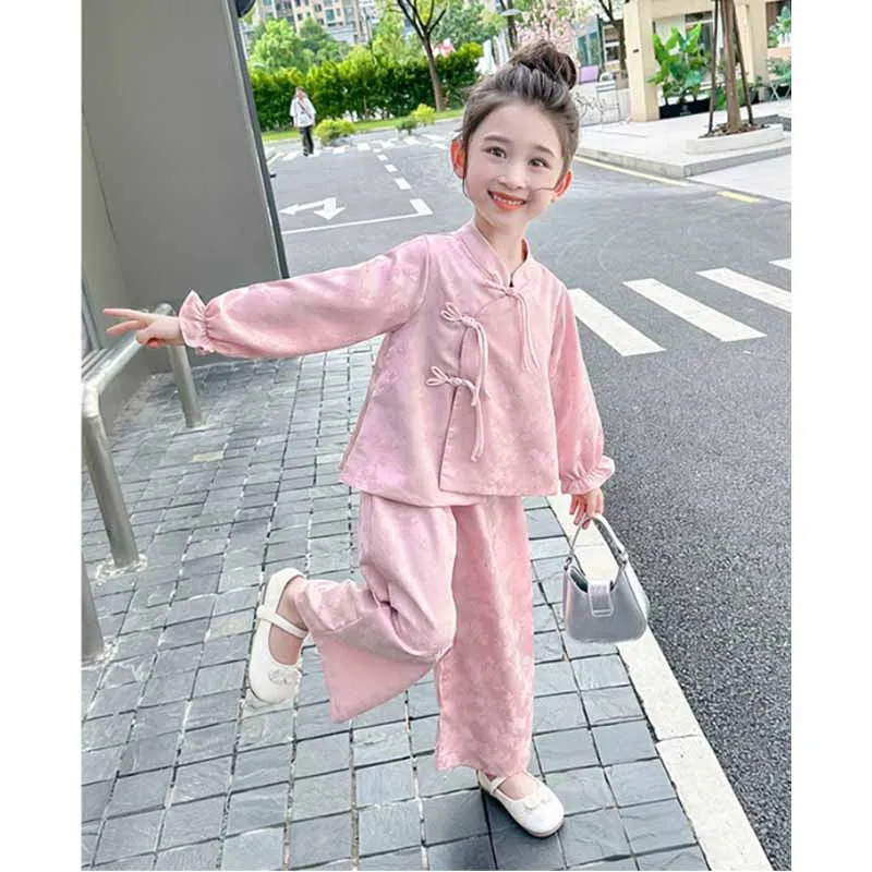 Conjunto infantil estampado primavera-otoño para niños - imagen 3