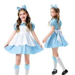 Disfraz de princesa Alicia Maravillas para niña Carnaval Halloween