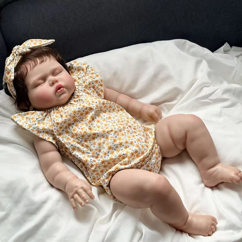 Pickle muñeca reborn realista con pelo enraizado - imagen 3