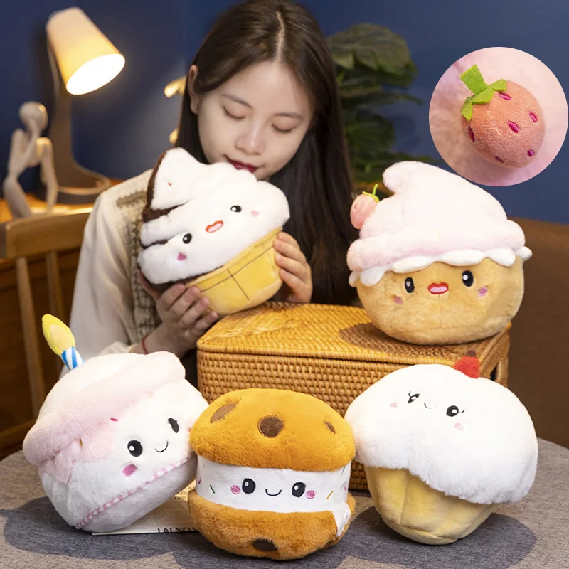 Peluche de fresa suave para fiestas infantiles - imagen 3