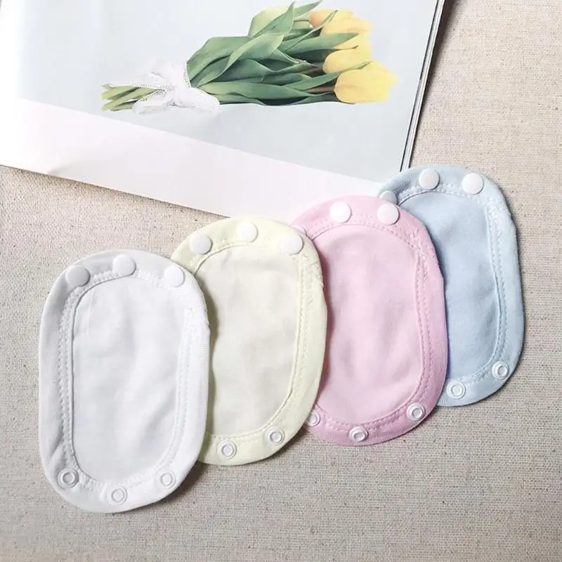 Panel extensión pañales reutilizable D7YD, paquete 4 Uds., fácil instalación, ajuste seguro a presión plástico - imagen 3