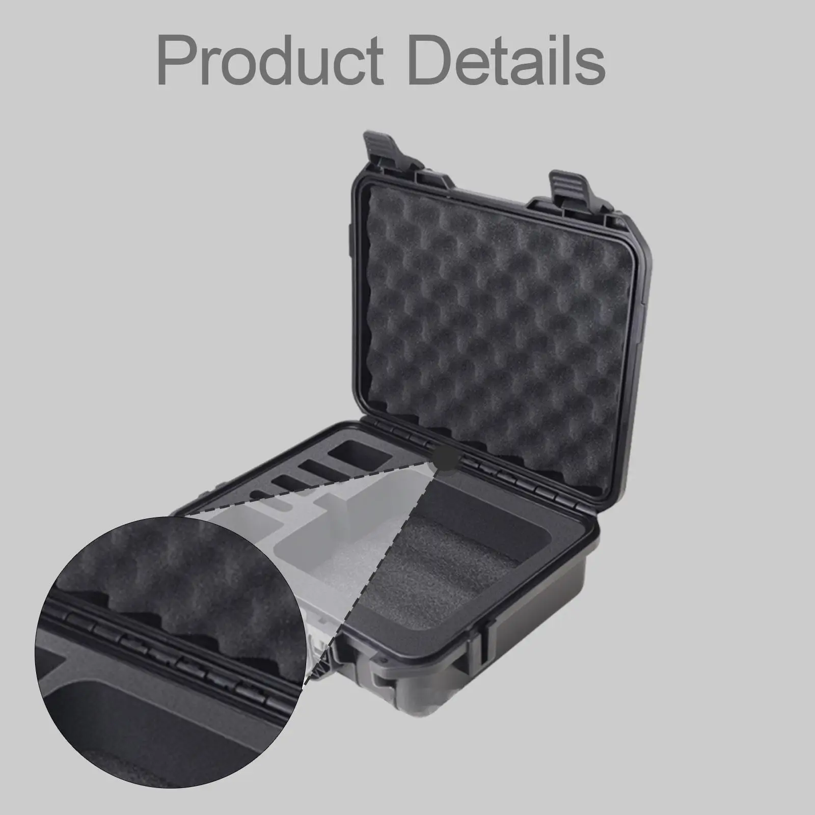 Bolsa de transporte para controlador RC, organizador multifuncional, impermeable, práctico, profesional, fácil de usar, accesorio negro resistente - imagen 5