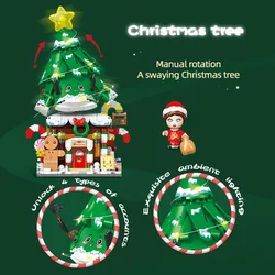 Set construcción Navidad con muñeco de nieve y trineo – Juguete DIY